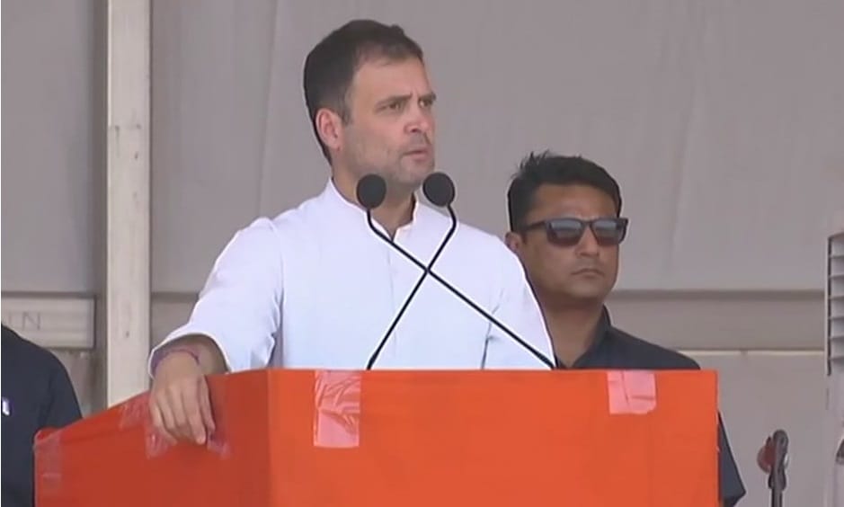 Lok Sabha Elections 2019: Congress President Rahul gandhi Rally in Telangana, attacks on TRS