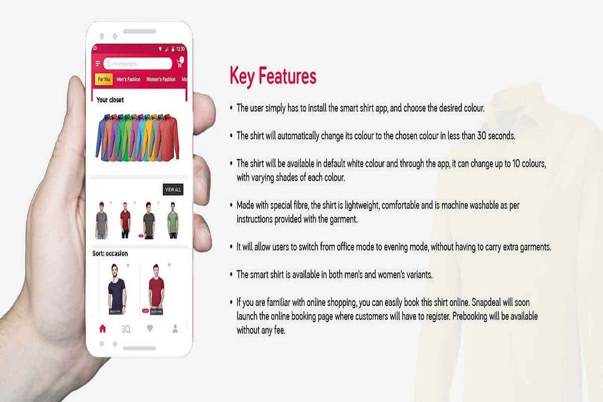 smart shirt by snapdeal