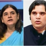 मेनका गांधी-वरुण गांधी (फाइल फोटो)