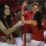 IPL 2019: Sushant Singh Rajput aka Dhoni came to cheer KXIP with Preity Zinta