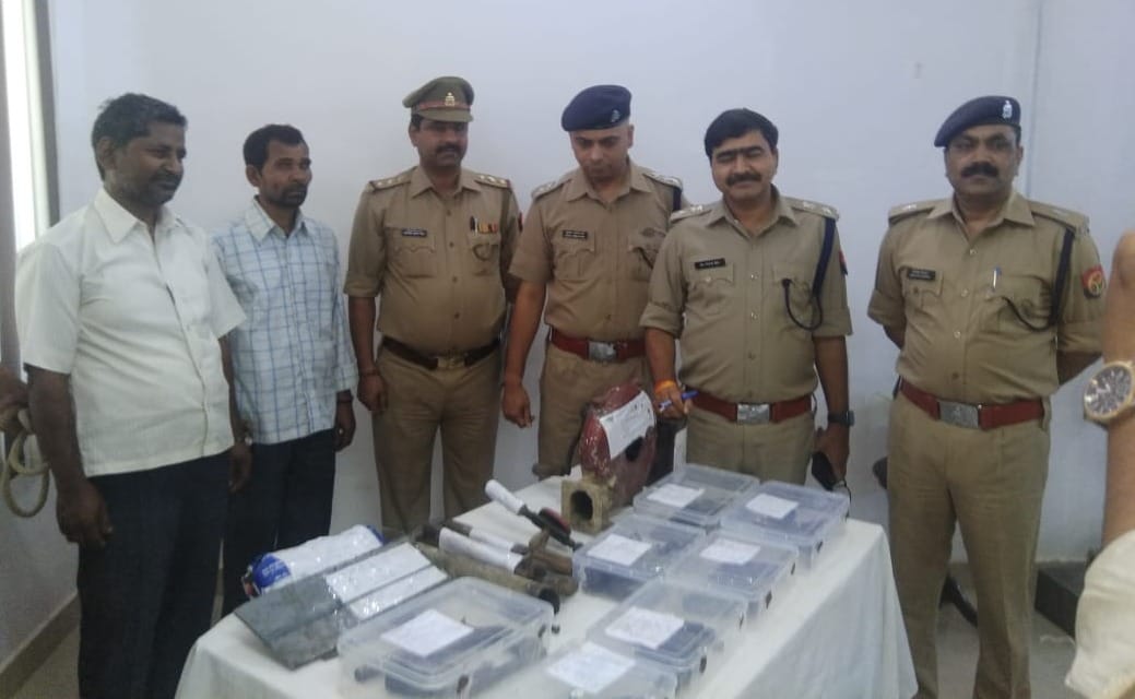 Two arrested with illegal arm factory in azamgarh