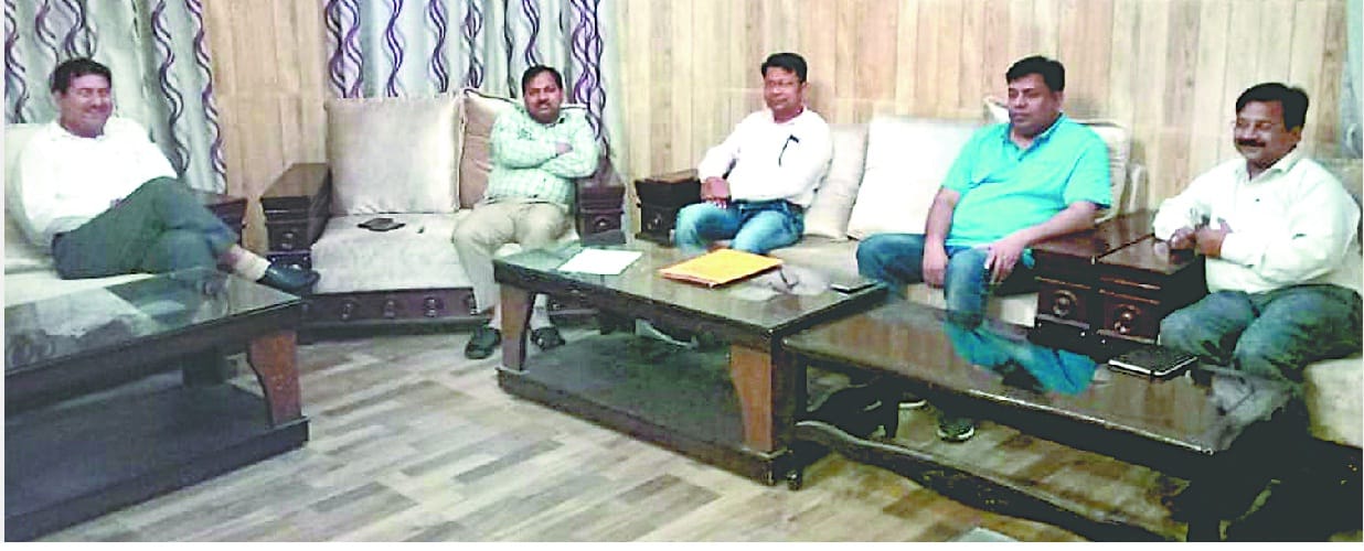 Meeting with officers regarding light connection