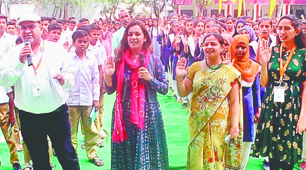 'Vote yourself and make five voters inspired'