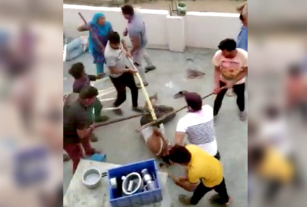gurugram bhondsi muslim family beaten on holi threaten to commit mass suicide know reason