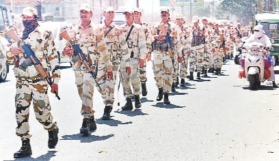 Security arrangements for security on April 2