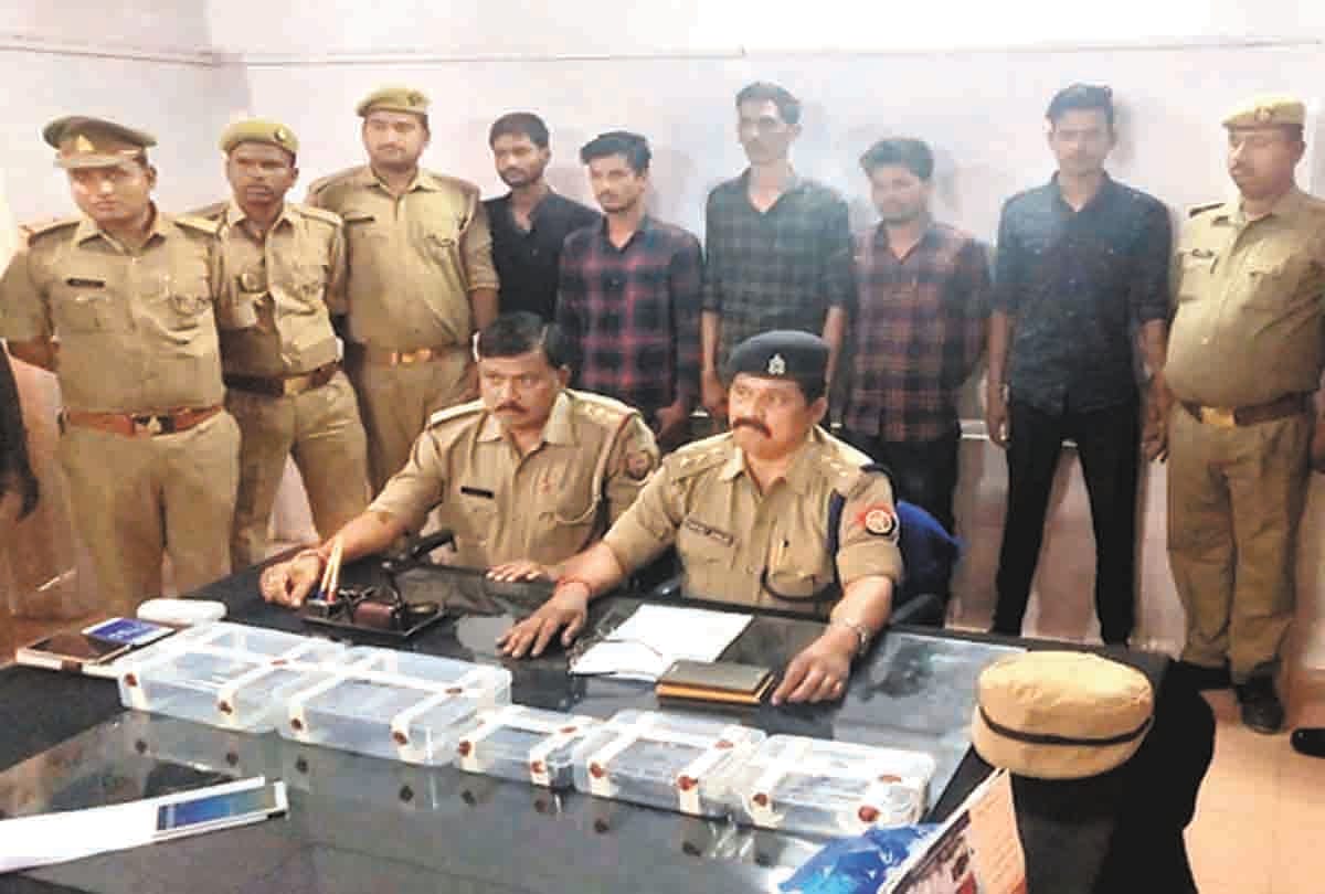 Five criminals arrested with six bikes, three pistols and a pistol