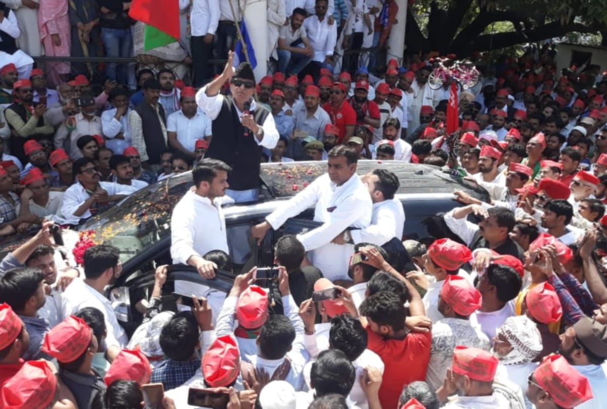 Lok Sabha Elections 2019 Azam khan filed nomination From Rampur Seat