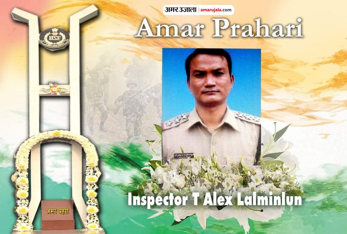Wreath-laying ceremony of BSF Inspector T Alex Lalminlun, ceasefire violation by Pakistan in Poonch