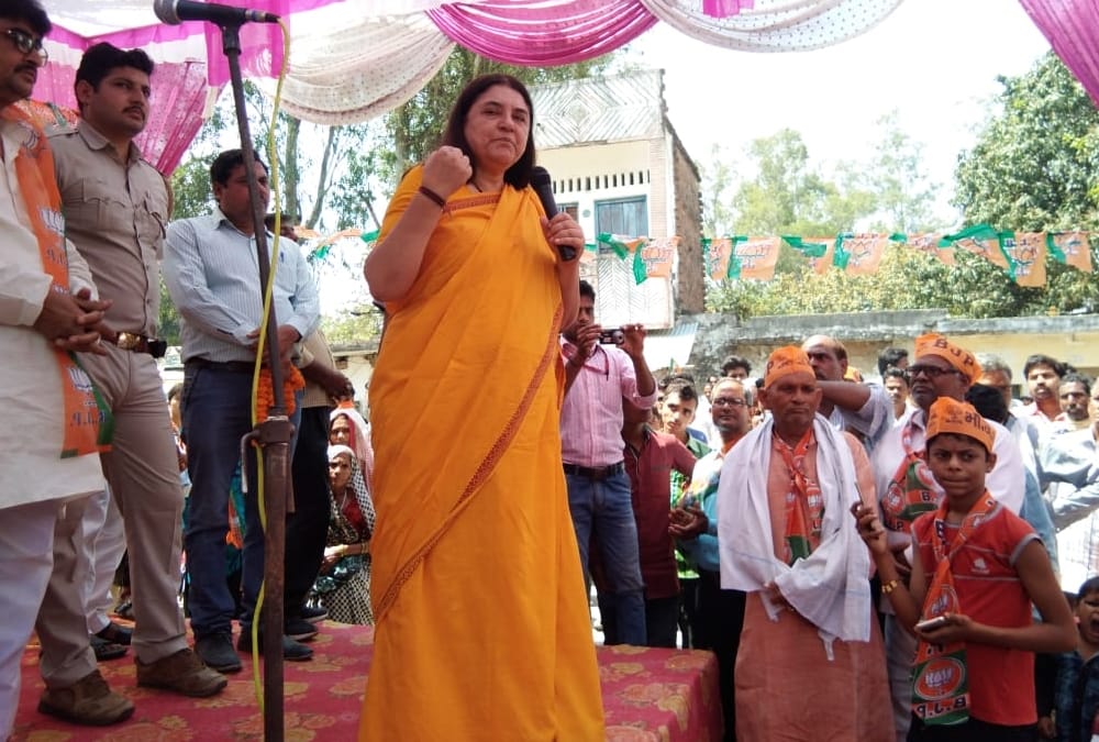 Menka Gandhi says I will fulfill the dreams of my husband if win in Sultanpur.