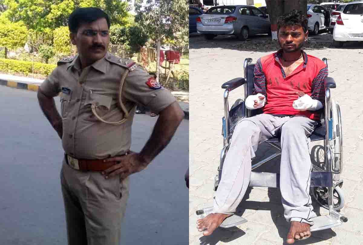 up police give third degree to man