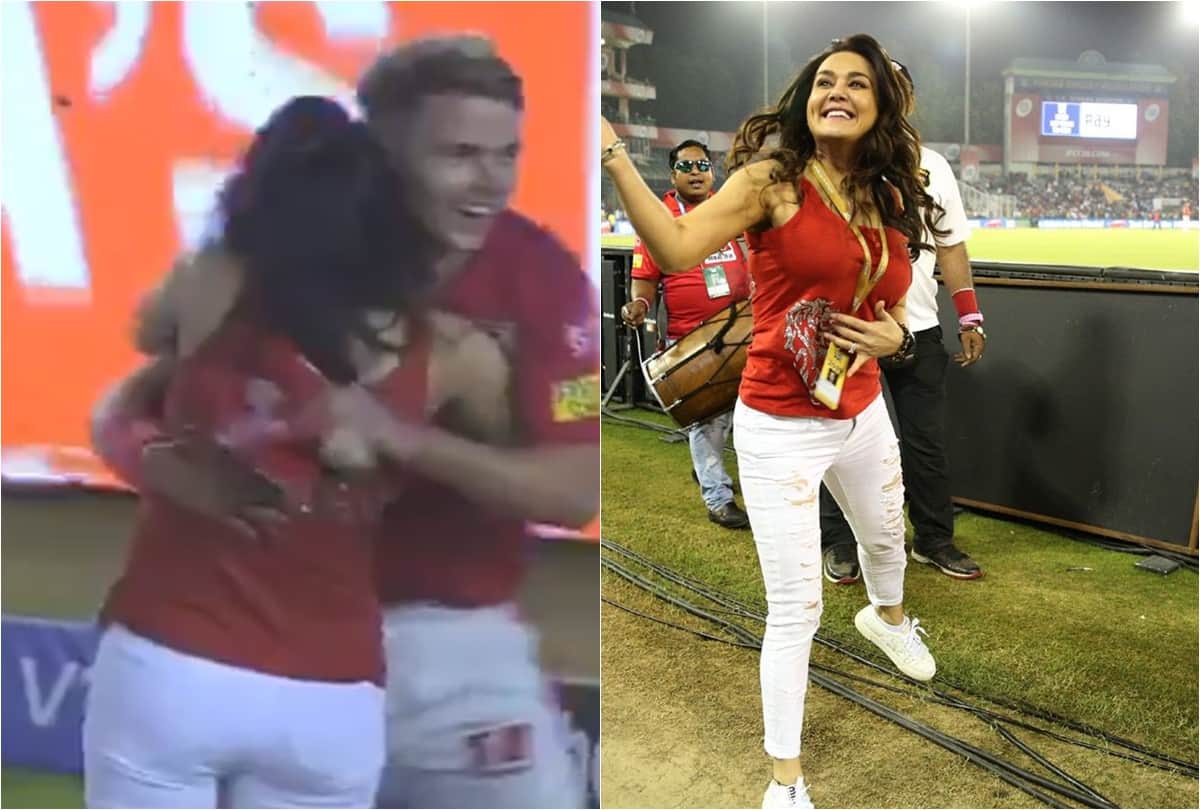 VIDEO: Sam Curran does Bhangra with Preity Zinta after taking first hat-trick in IPL 2019