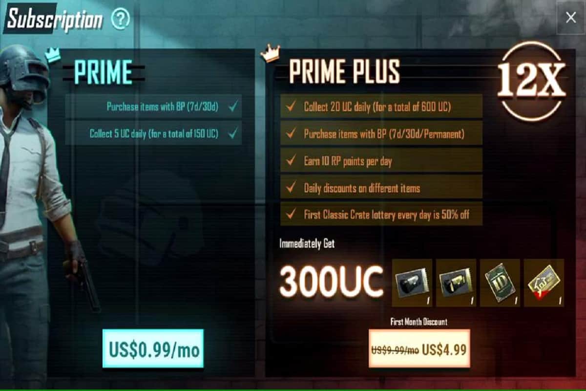 PUBG Mobile Prime and Prime Plus Subscriptions launched, all you need to know
