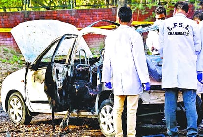 A youth burn alive with explosion in cylinder in Chandigarh