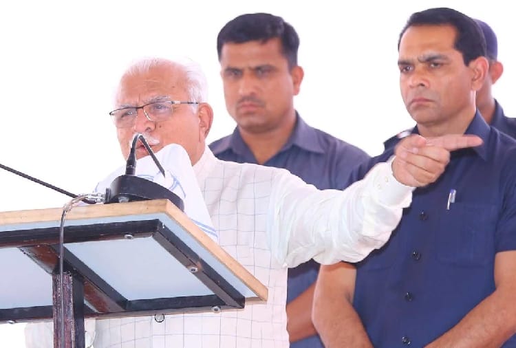 Lok sabha election 2019, Haryana CM Manohar lal targets on congress in yamunanagar
