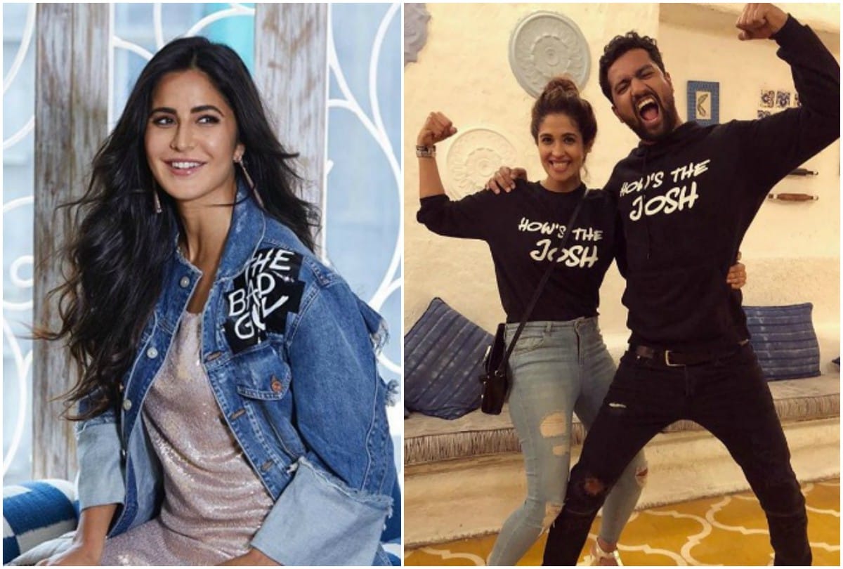 Rumoured couples Vicky Kaushal Katrina Kaif spotted late night in Ali Abbas Zafar birthday bash