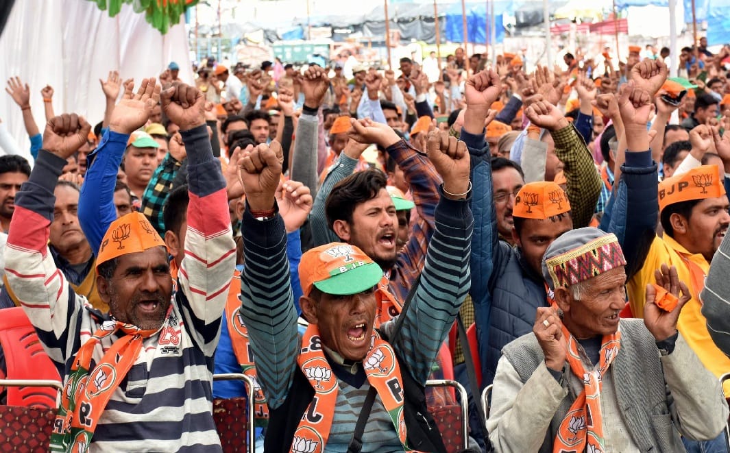 Lok sabha elections 2019 Amit Shah won voters heart in uttarkashi Rally 