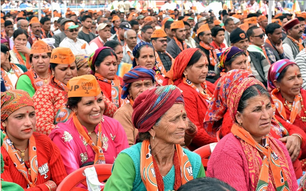 Lok sabha elections 2019 Amit Shah won voters heart in uttarkashi Rally 