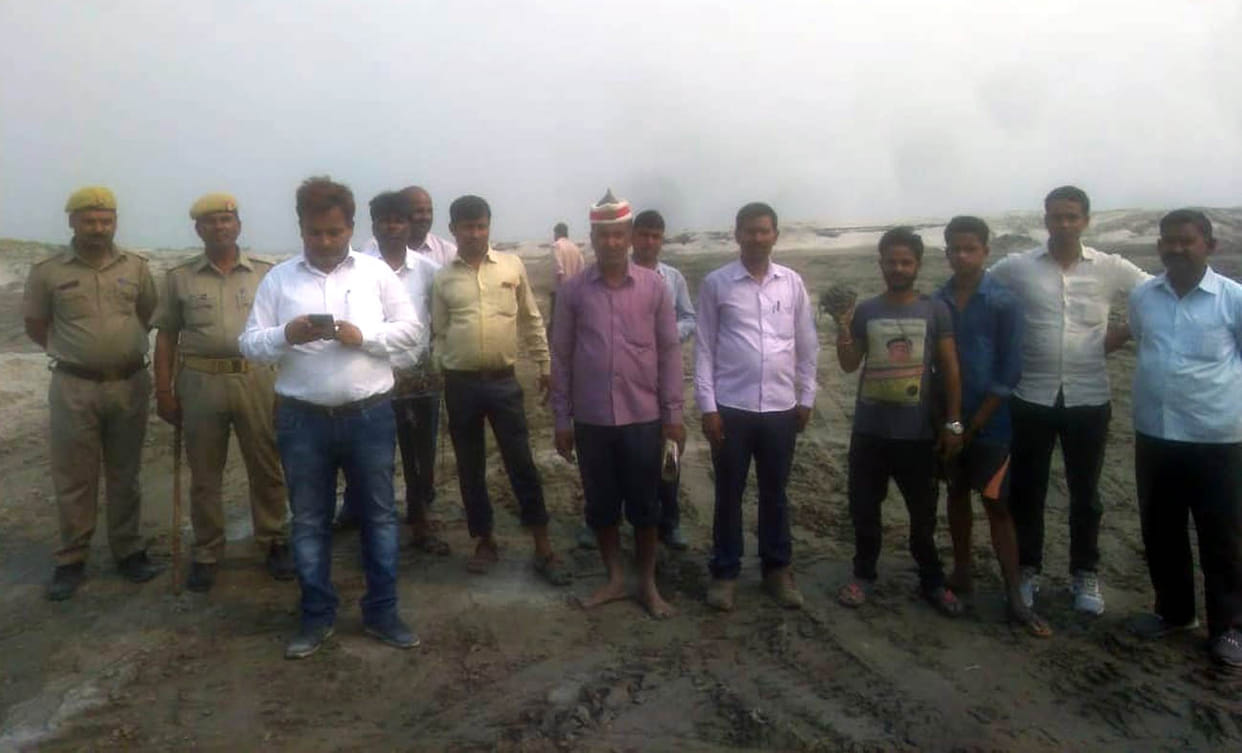 अवैध खनन में चौरासी लाख का जुर्माना
