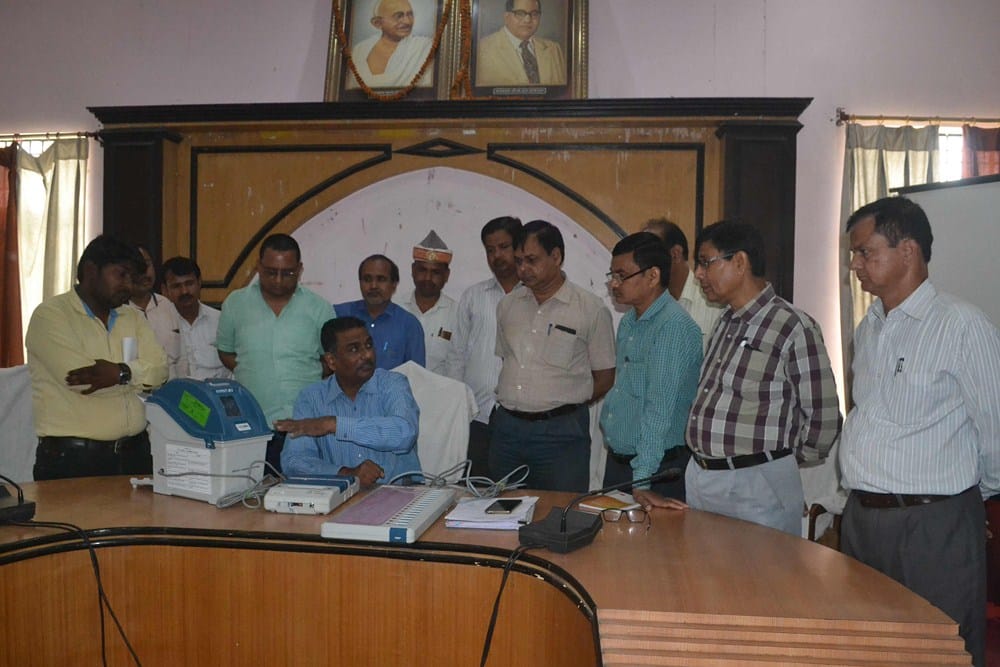 told about vvpat