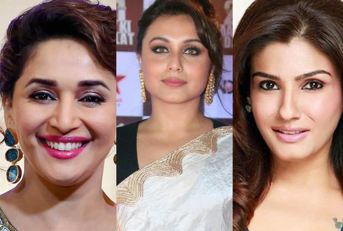 rani mukerji tabu madhuri dixit sushmita sen ravina tandon without makeup
