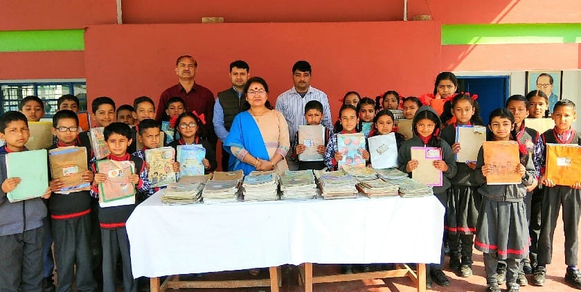 Organize NCERT books by organizing a program in KV