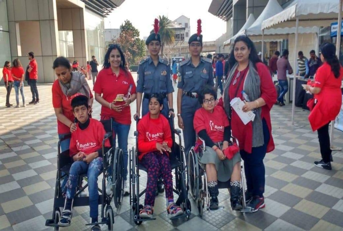 run for nine programme organised in lucknow