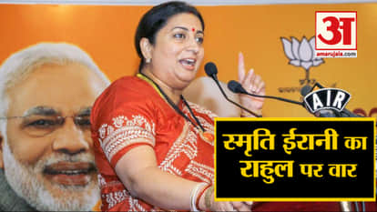 After enjoying power for 15 years in Amethi, he is running away: Smriti Irani on Rahul Gandhi
