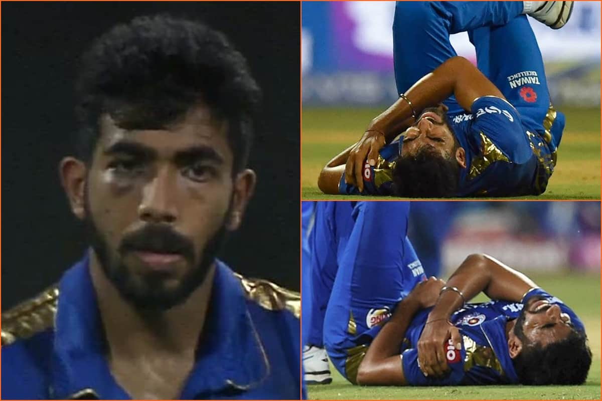jasprit bumrah again injured before match between CSK and mumbai indian IPL 2019