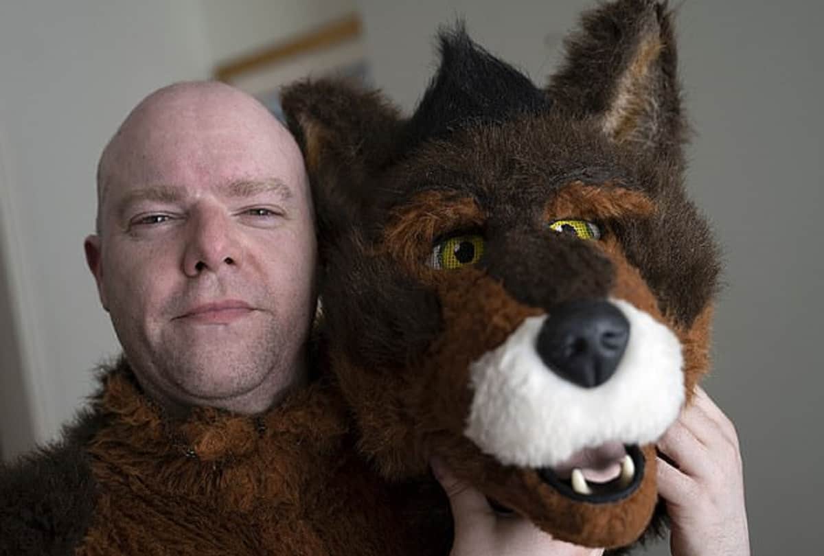 England Man lives as a human pup even eating his meals from a dog bowl and barks at friends