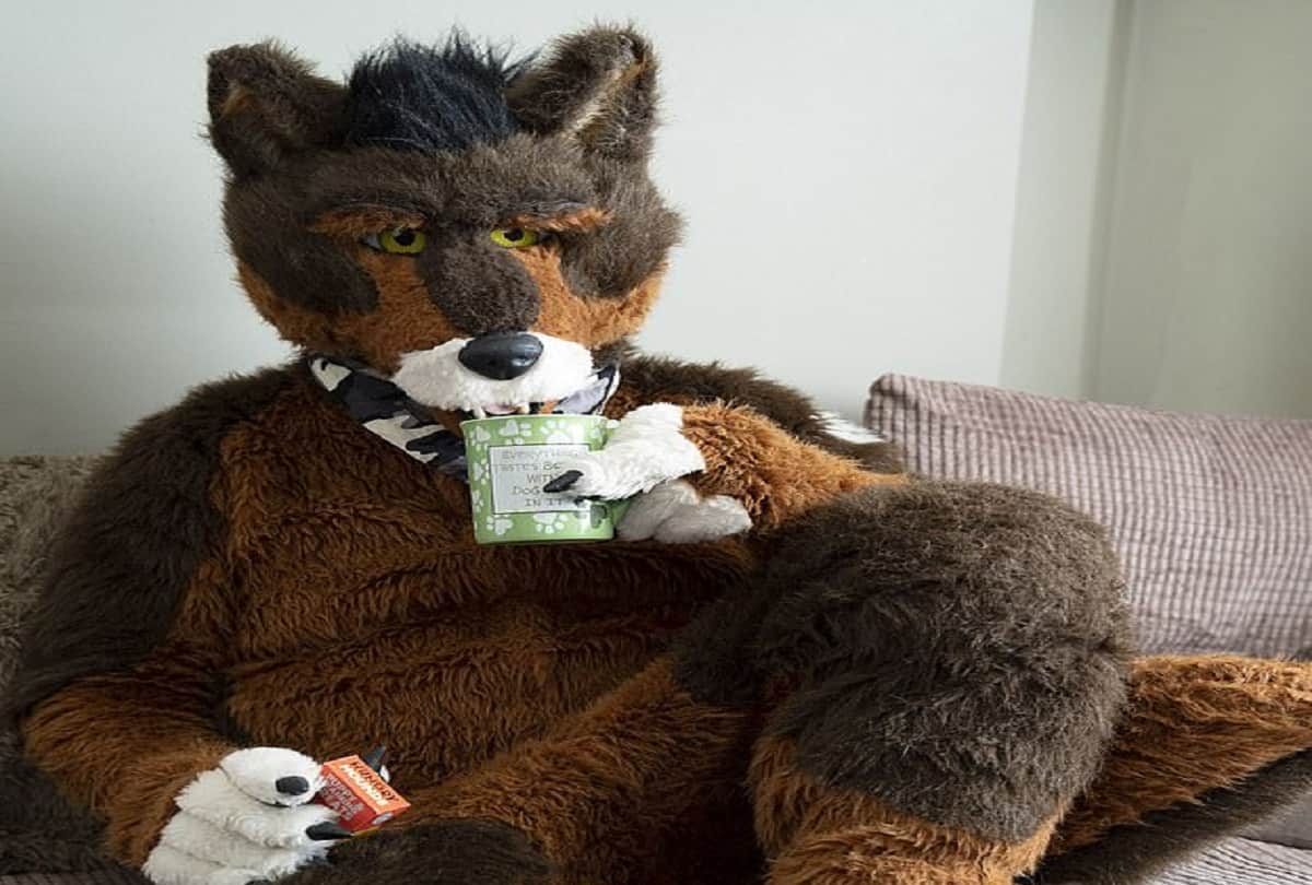 England Man lives as a human pup even eating his meals from a dog bowl and barks at friends