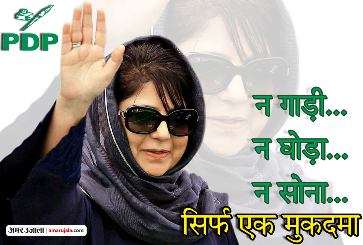 lok sabha election 2019: mehbooba mufti declared her property in-front of election commission