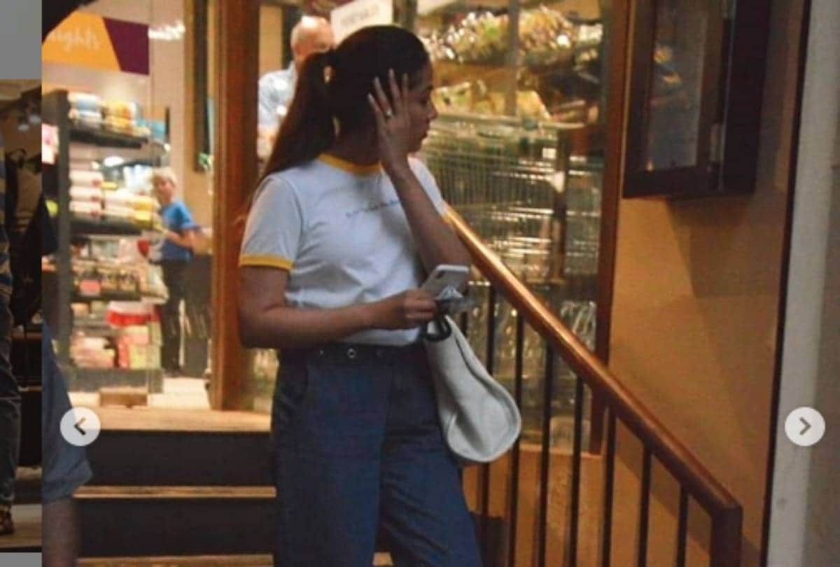 shahid kapoor spotted at grocery shop with wife mira rajput