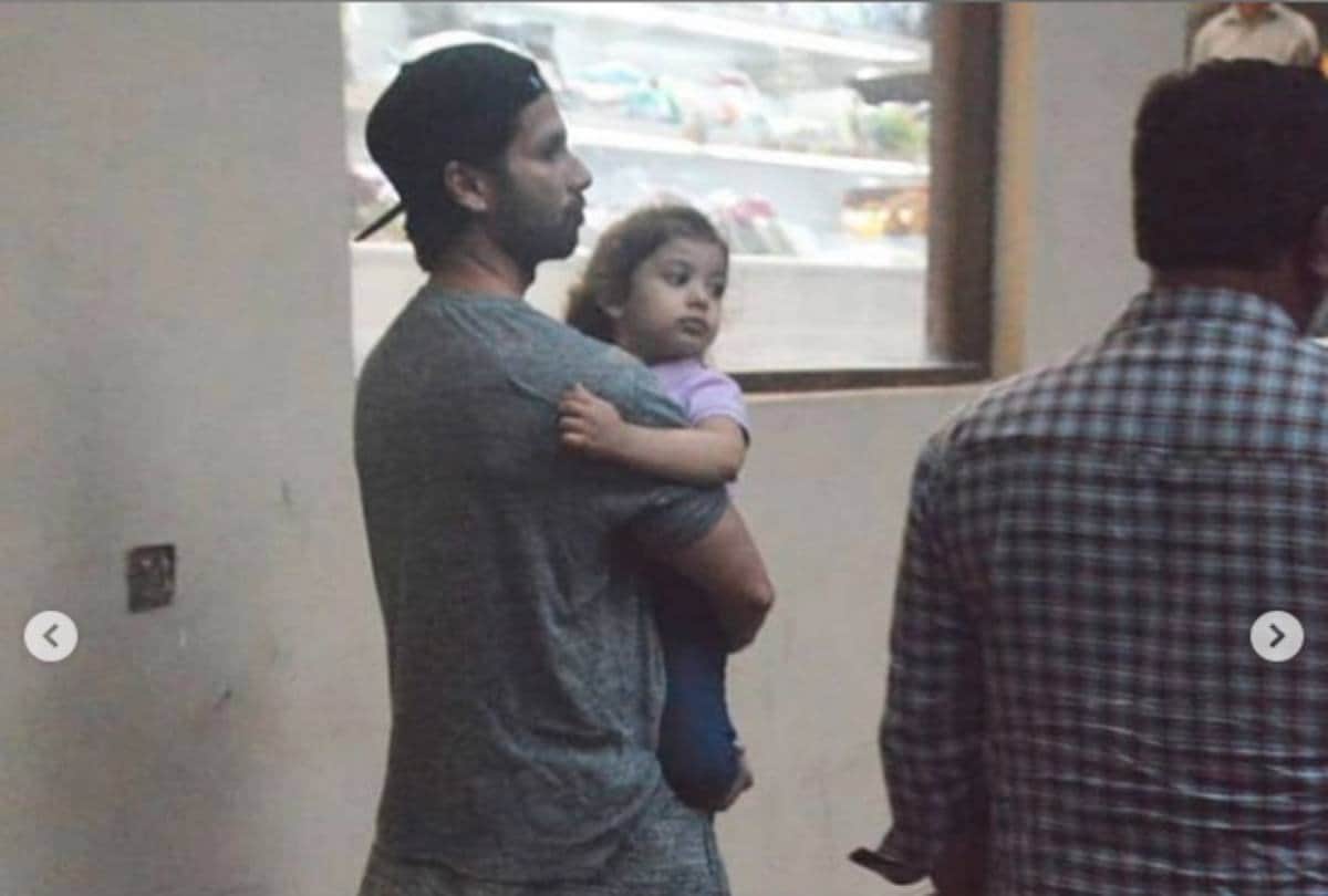 shahid kapoor spotted at grocery shop with wife mira rajput