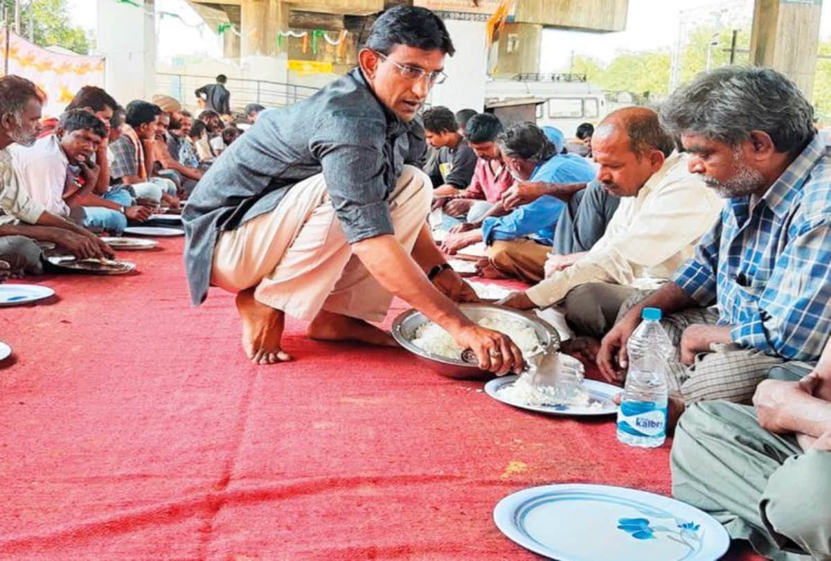 syed osman azhar maqsusi a man from hyderabad who feed 400 people daily