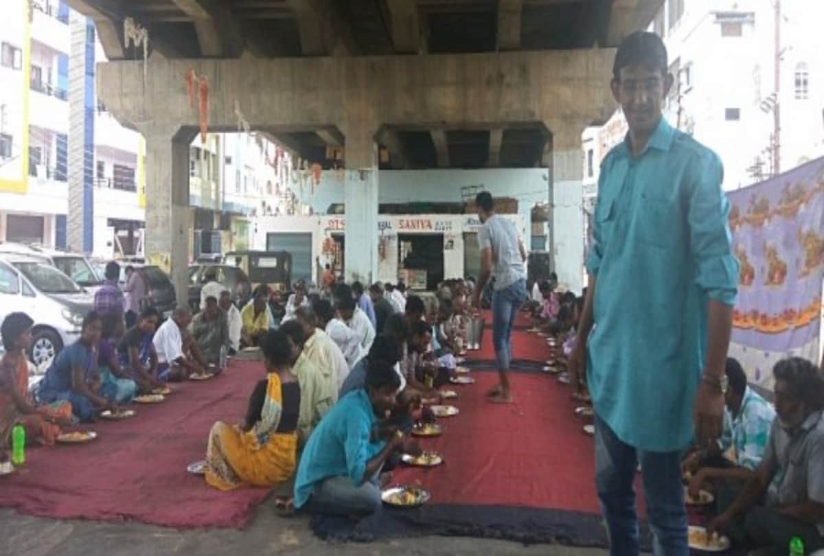 syed osman azhar maqsusi a man from hyderabad who feed 400 people daily