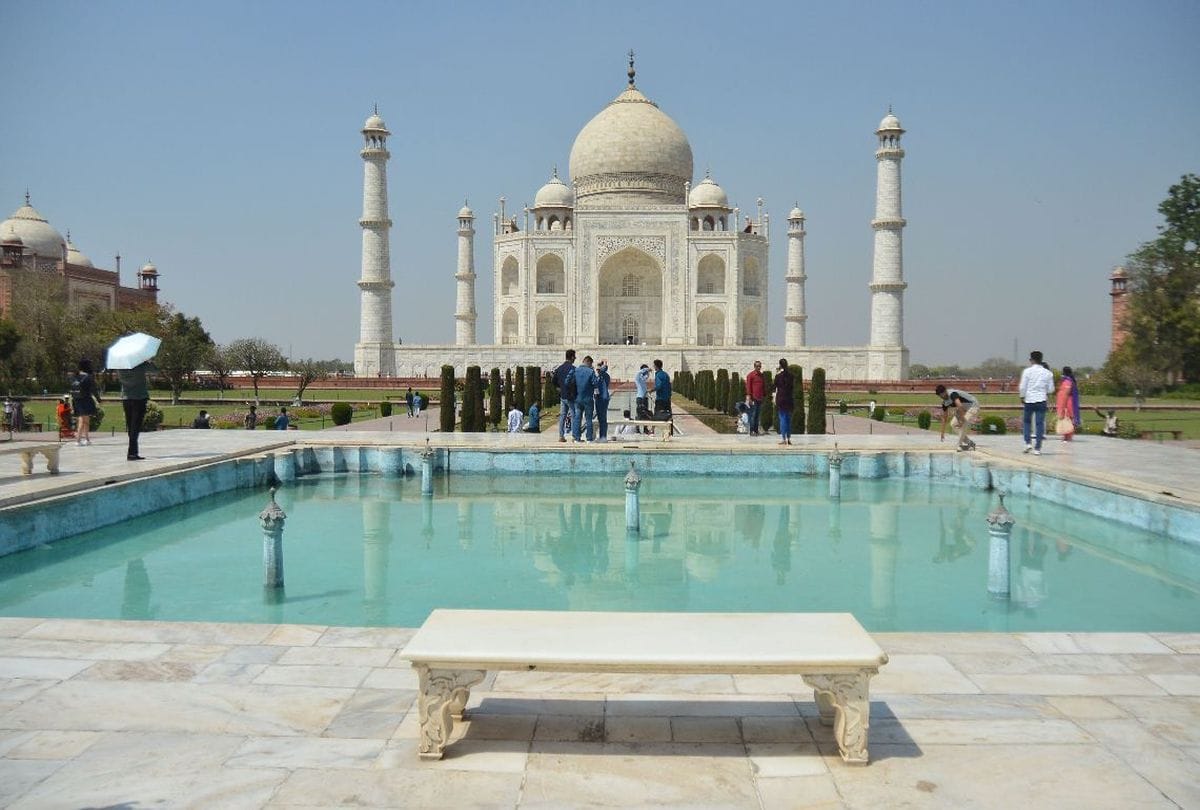 Cyclone Fani affected tourism in Taj Mahal