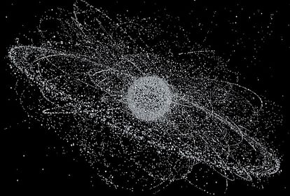 More than 8,400 tons of garbage is present in space, know everything