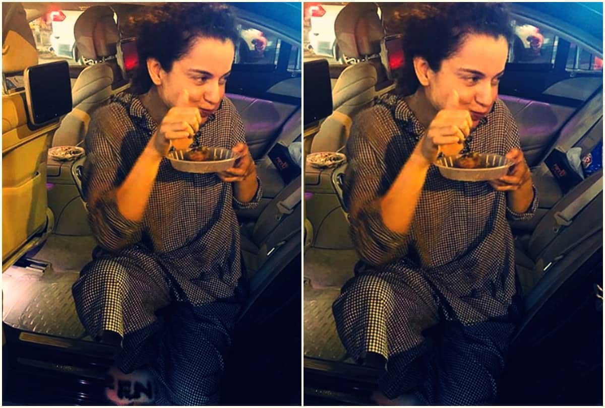 Kangana Ranaut enjoyed delicious Golgappa in delhi