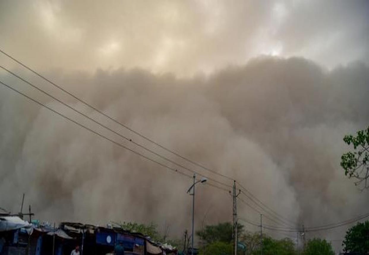 Prediction of Meteorological Department for summer dust storm in up
