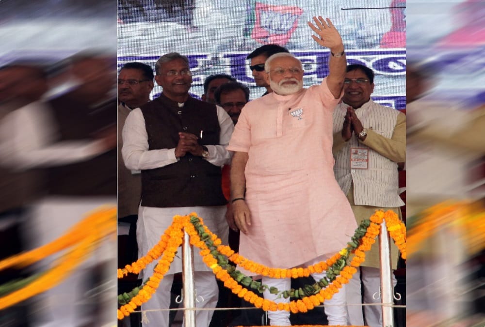 Lok sabha elections 2019 PM Modi ask questions to fans in dehradun public meeting
