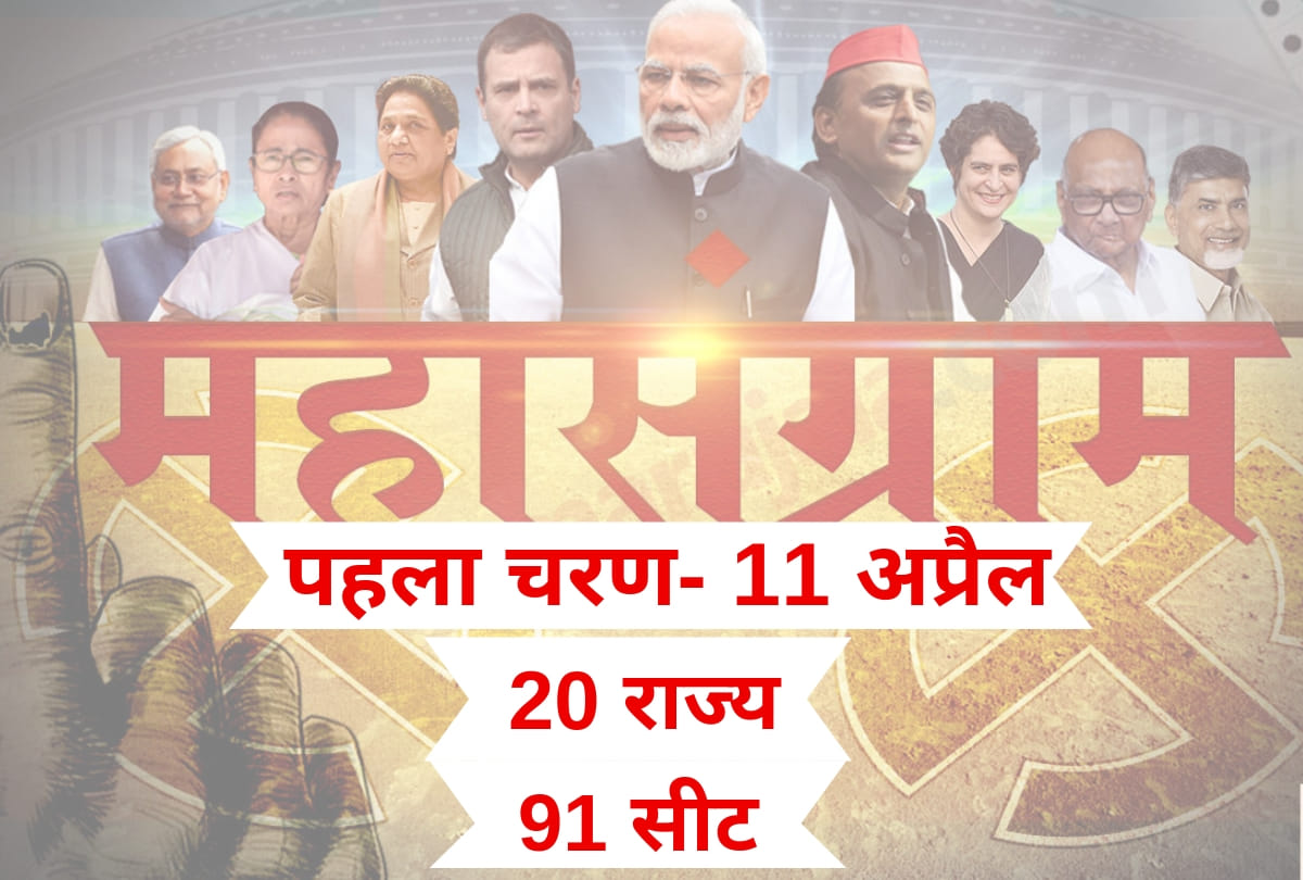 General Elections 2019: First phase voting states seats and candidates