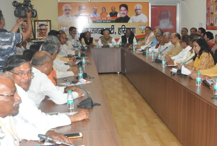 Lok Sabha Elections 2019, Kalraj Mishra Meeting with Haryana Ministers and MLAs