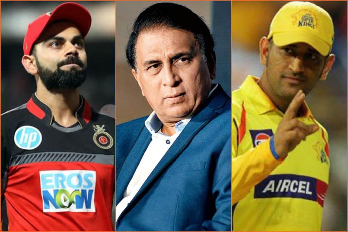 sunil gavaskar says virat kohli should learn from ms dhoni in IPL 2019