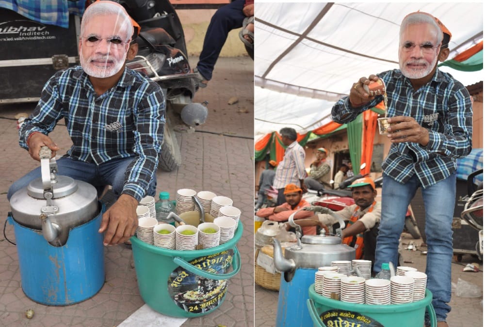 Lok sabha elections 2019 fans unique photos in pm narendra modi rally in dehradun