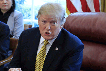 अमेरिकी राष्ट्रपति डोनाल्ड ट्रंप