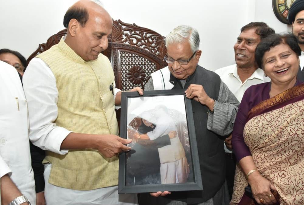 home minister rajnath singh interacts with lucknow people in coffee with home minister program