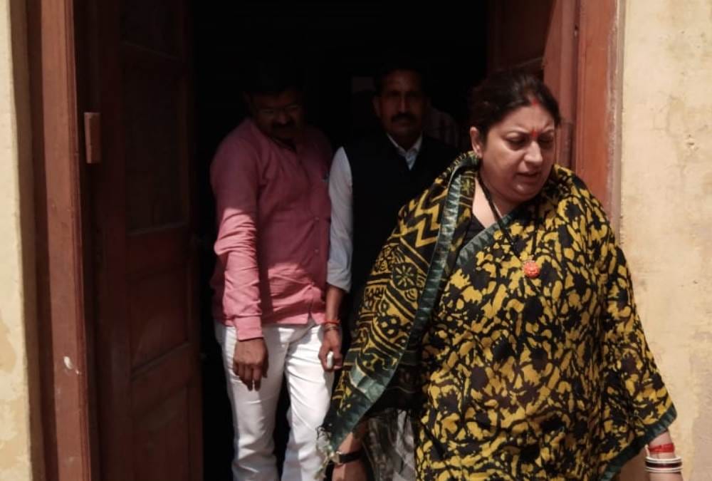 Indecent remarks on Smriti Irani