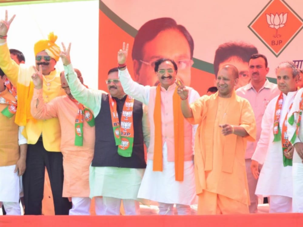 Lok sabha elections 2019 pm modi Glimpse of yogi adityanath