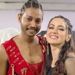 Sana Khan and Melvin Louis