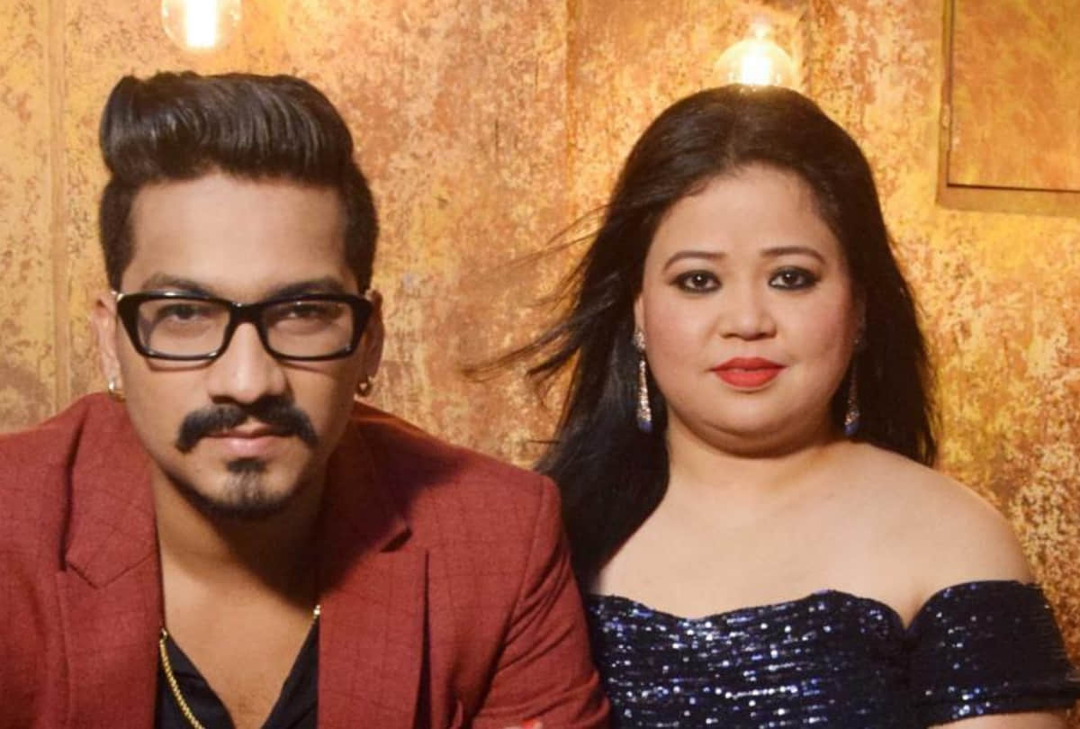 Haarsh Limbachiyaa and Bharti Singh on hum tum or Quarantine show